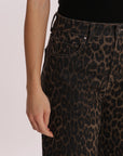 Jeans Wide Leg Leopardato Mimi Muà