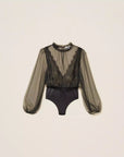 Body Twinset in Tulle e Pizzo