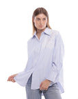 Camicia Over con Ricamo Mimì Muà