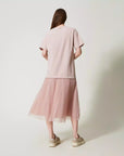 Abito Lungo TwinSet con Gonna in Tulle