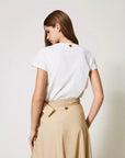 T-shirt TwinSet con Ricamo Cornely