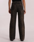 Jeans Wide Leg Leopardato Mimi Muà