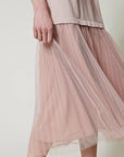 Abito Lungo TwinSet con Gonna in Tulle