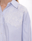Camicia Over con Ricamo Mimì Muà