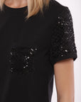 T-Shirt Paillettes Mimì Muà