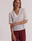 Blusa in Sangallo Mimi Muà