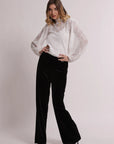 Pantalone Palazzo in Velluto Mimi Muà
