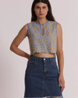 Top Cropped in Sangallo Mimi Muà
