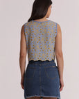 Top Cropped in Sangallo Mimi Muà