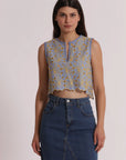 Top Cropped in Sangallo Mimi Muà