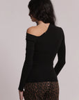Blusa con Scollo Asimmetrico Mimi Muà