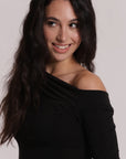Blusa con Scollo Asimmetrico Mimi Muà
