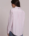 Camicia a Righe con Strass Mimi Muà