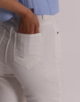 Jeans con Ricamo Floreale Mimi Muà