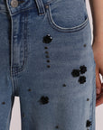 Jeans Palazzo Fiori Mimi Muà