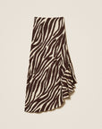 Gonna asimmetrica Twinset Animalier