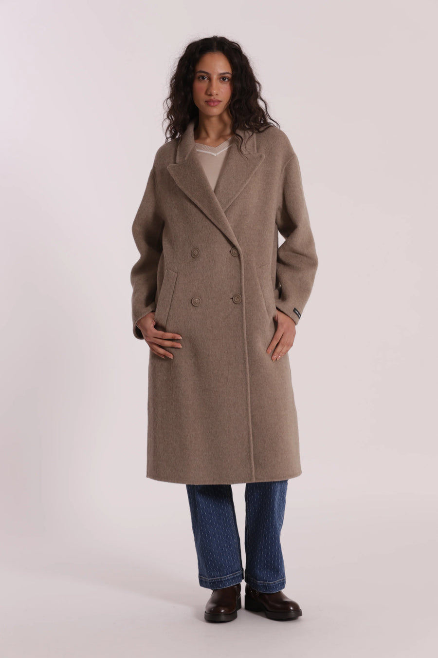 Cappotto Lungo Doppio Petto Mimì Muà