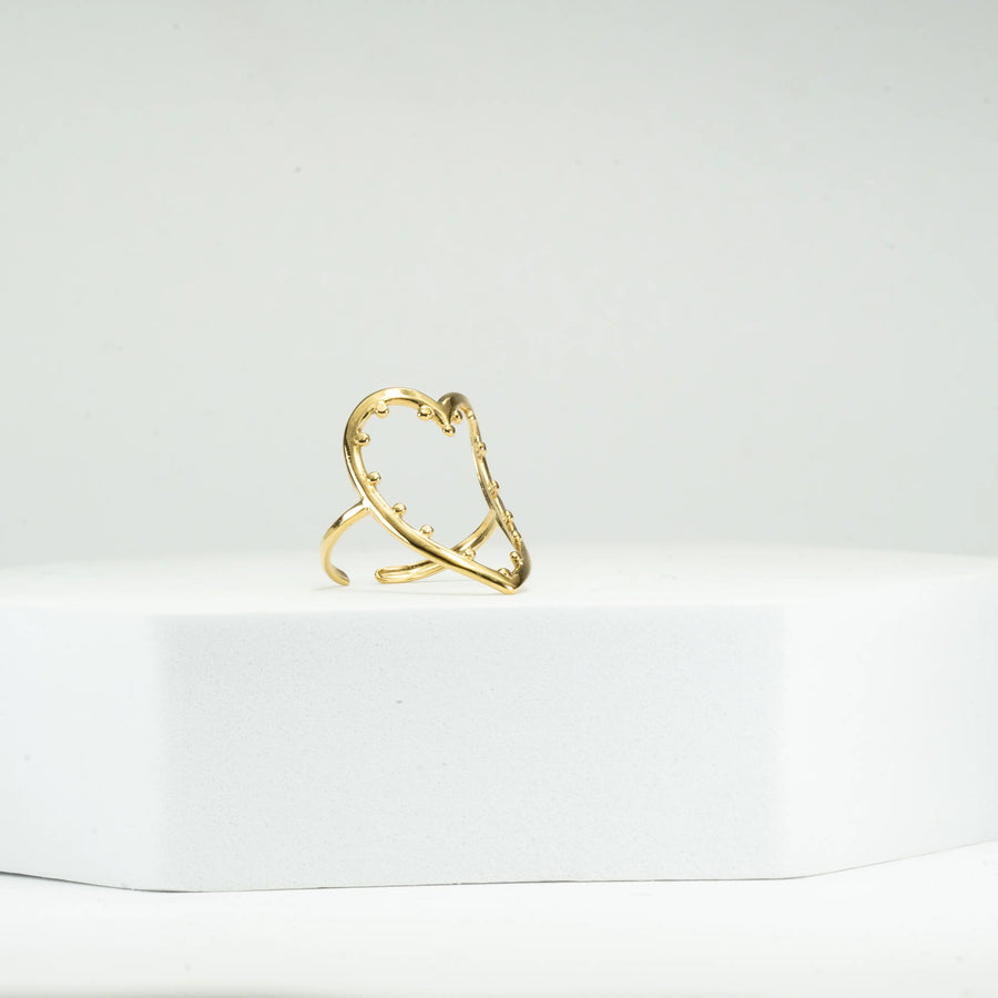 Touch of Love Ring Gold