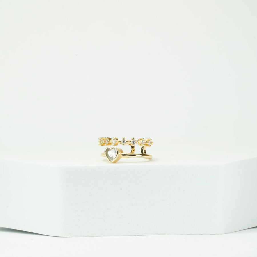 Last Kiss Ring Gold