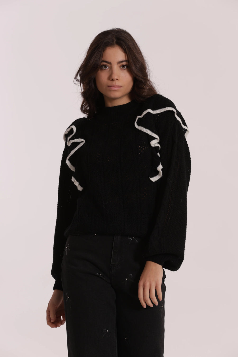 Maglia con Rouge Bicolor Mimi Muà