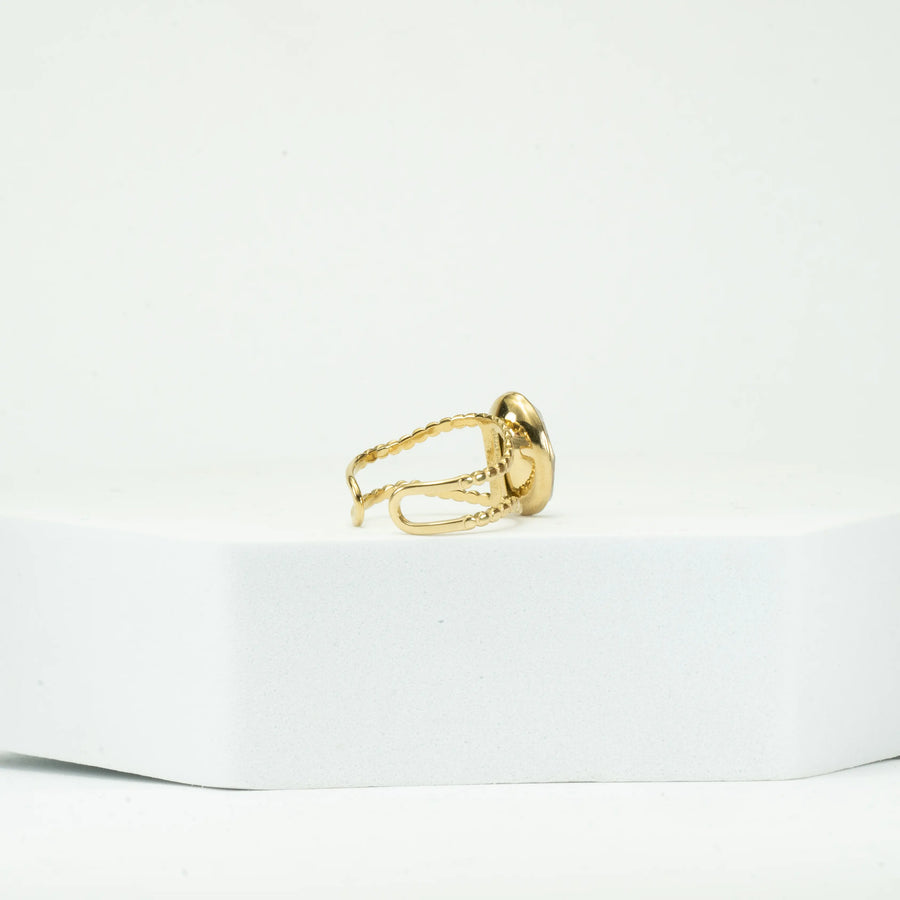 Crystal Ring Gold