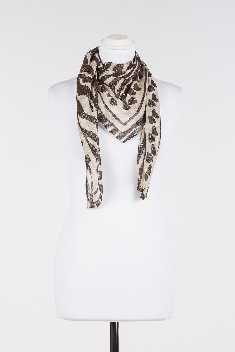 Foulard Twinset Zebra print
