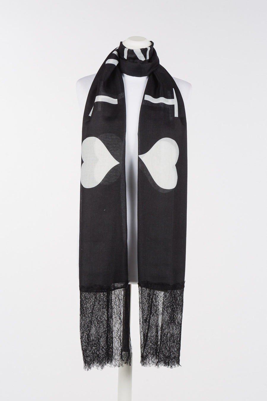 Stola Tweinset con Pizzo