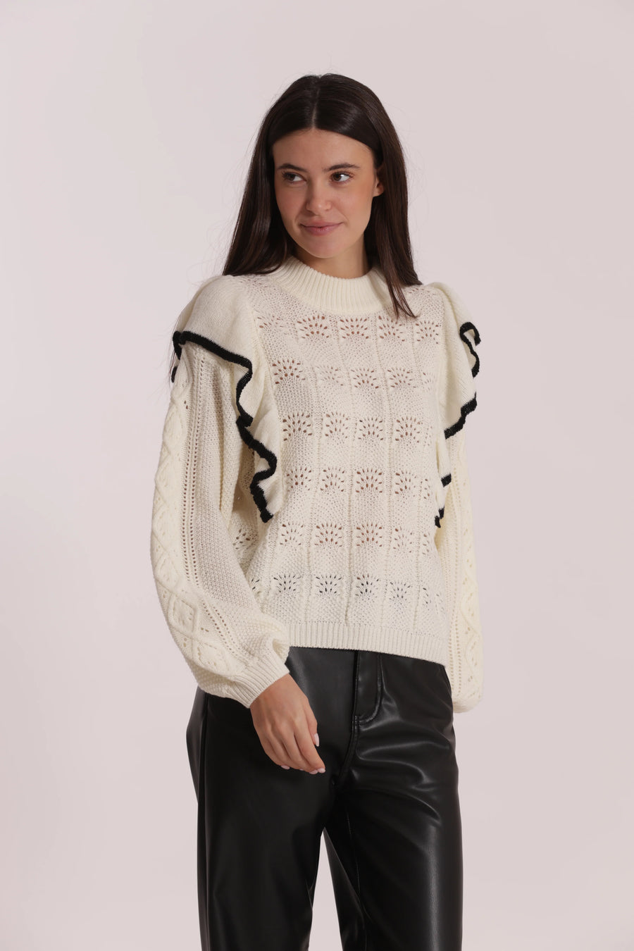 Maglia con Rouge Bicolor Mimi Muà