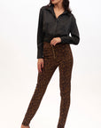 Camicia Georgette con Strass Koralline