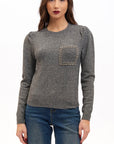 Maglia con Taschino e Castoni Koralline