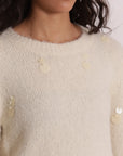 Maglia con Paillettes su Maniche Mimi Muà
