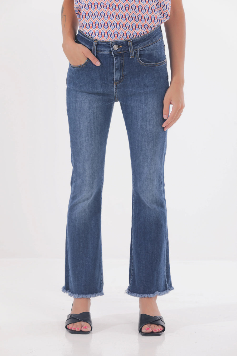 Jeans Cropped Flare Mimì muà