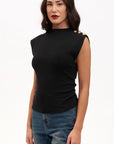 Top con Bottoni Koralline
