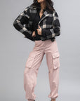Pantalone Cargo con Patch Gioiello Koralline