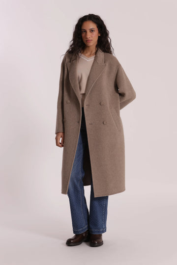 Cappotto Lungo Doppio Petto Mimì Muà