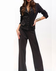 Pantalone Palazzo in Raso Koralline