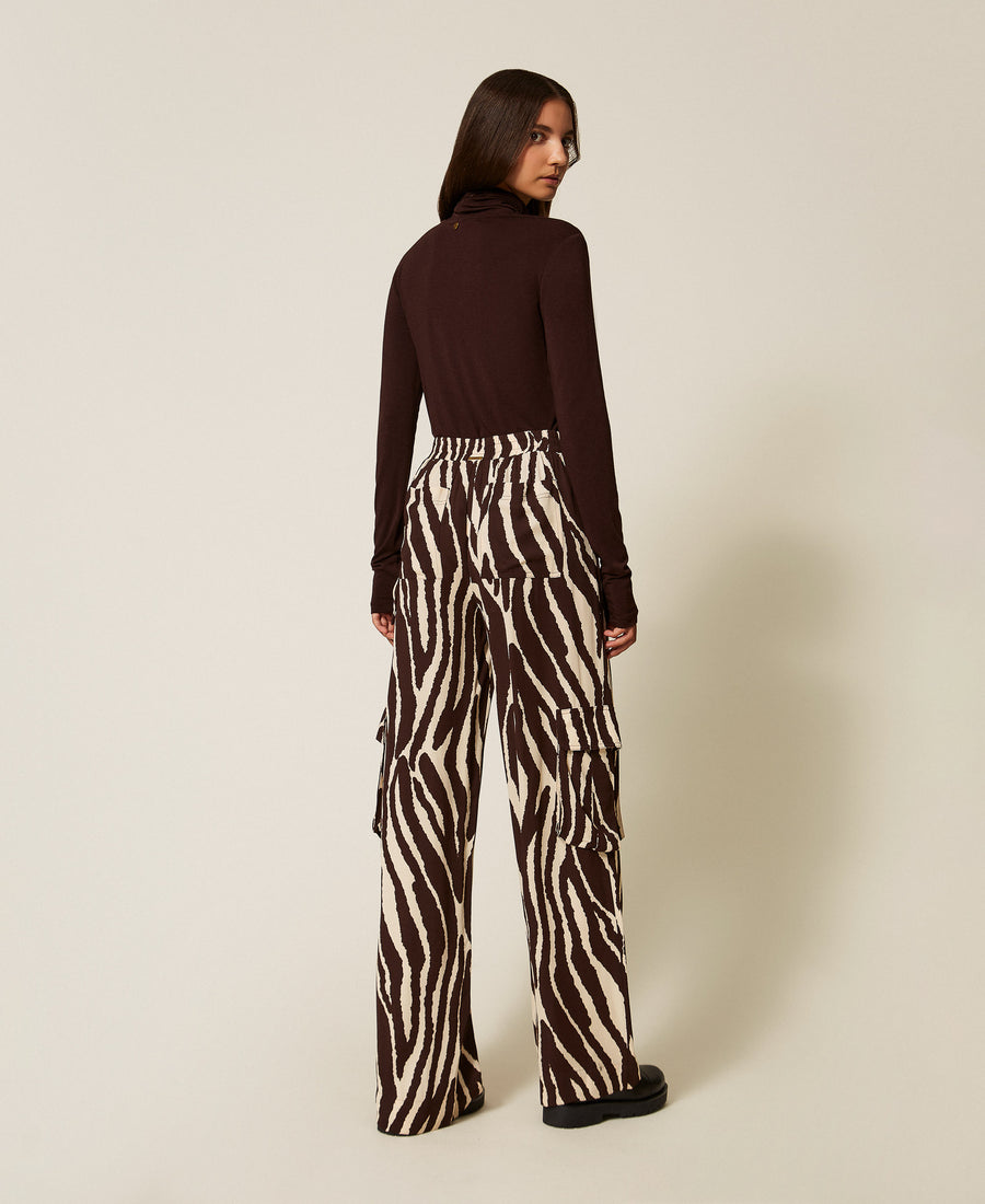 Pantalone Twinset Animalier