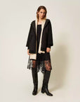 Caban Twinset in Tessuto Scuba e Nylon