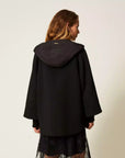 Caban Twinset in Tessuto Scuba e Nylon