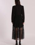 Giacca Lunga con Tulle Mimi Muà