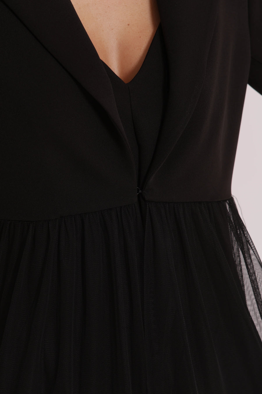 Giacca Lunga con Tulle Mimi Muà