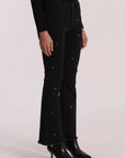 Jeans Flare con Borchie Cuore Mimi Muá