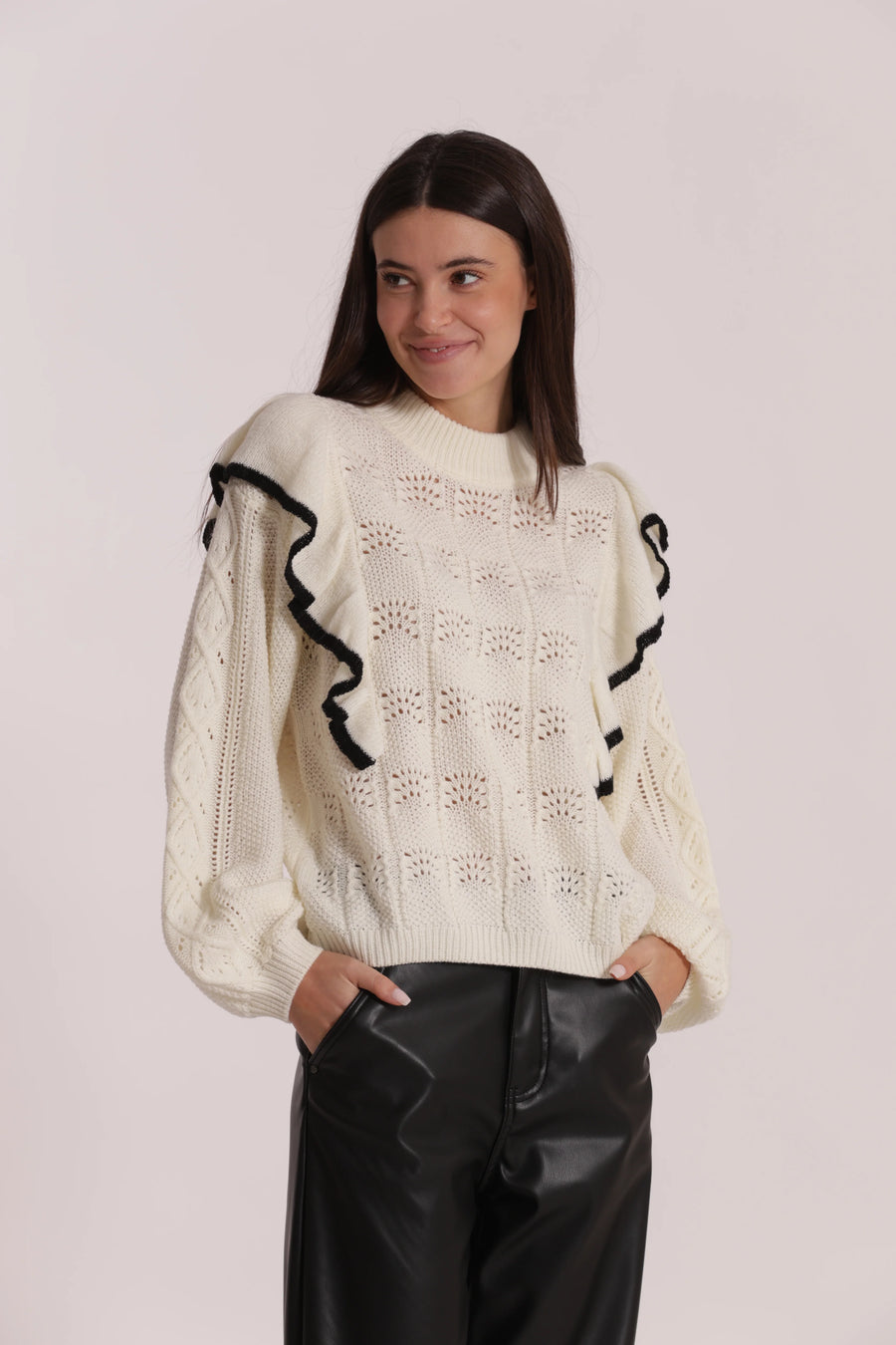 Maglia con Rouge Bicolor Mimi Muà