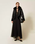 Body Twinset in Tulle e Pizzo