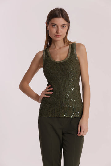 Top di Paillettes Mimi Muà
