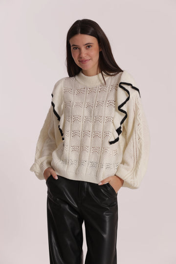 Maglia con Rouge Bicolor Mimi Muà