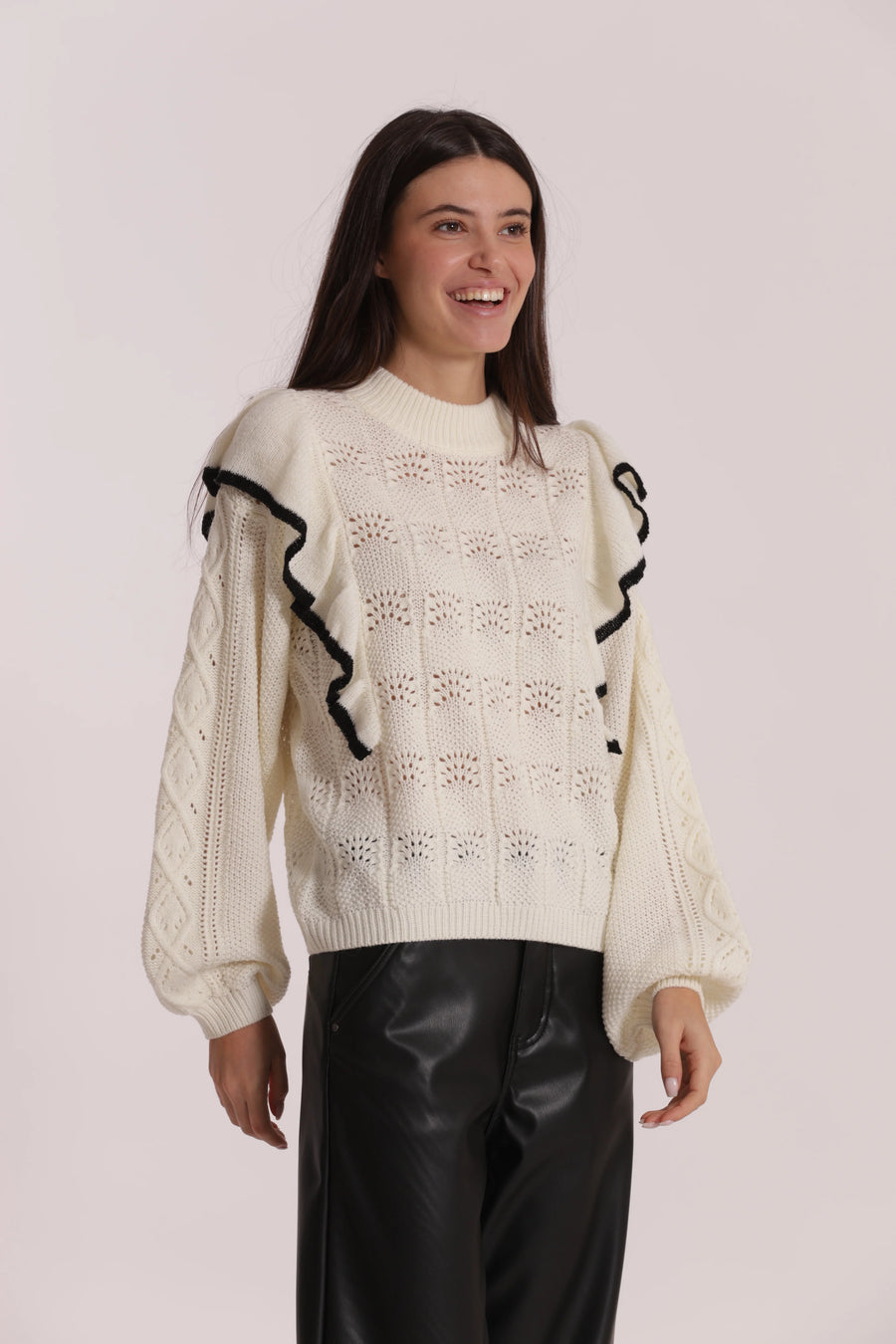 Maglia con Rouge Bicolor Mimi Muà