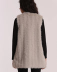 Gilet Lungo effetto Montone Mimi Muá