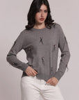 Maglia con Piume Mimi Muà