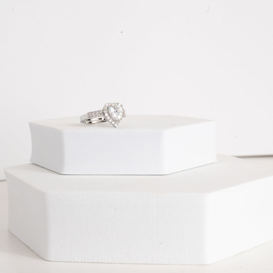 Love Story ring silver